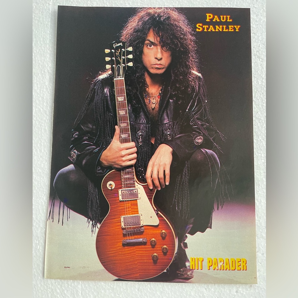 Paul Stanley Hit Parader Pinup